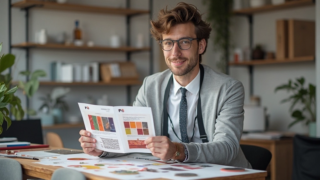 Website mockups met verschillende kleurschema's en branding toepassingen